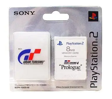 PlayStation 2 - Memory Card - Video Game Accessories - Gran Turismo