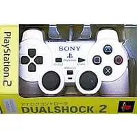 PlayStation 2 - Game Controller - Video Game Accessories (アナログコントローラ (DUALSHOCK 2) セラミック・ホワイト)