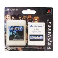 PlayStation 2 - Memory Card - Video Game Accessories - BIOHAZARD (Resident Evil)