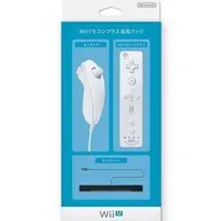 Wii - Game Controller - Video Game Accessories (Wiiリモコンプラス 追加パック(shiro))
