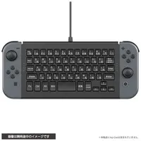 Nintendo Switch - Game Controller - Video Game Accessories (USBキーボード付き ダブルスタイルコントローラー ブラック)