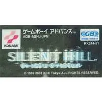 GAME BOY ADVANCE - SILENT HILL