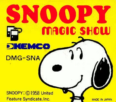 GAME BOY - SNOOPY