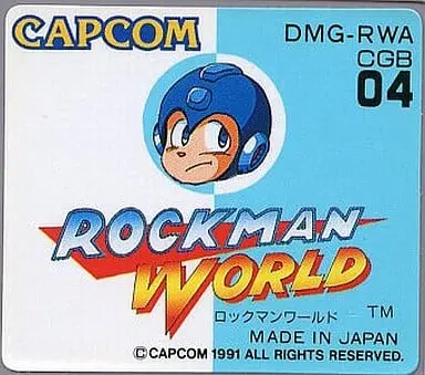 GAME BOY - Rockman World (Mega Man: Dr. Wily's Revenge)