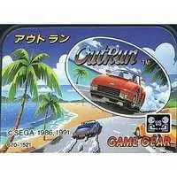 GAME GEAR - OUT RUN