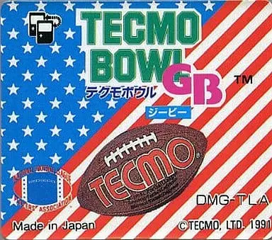 GAME BOY - TECMO BOWL