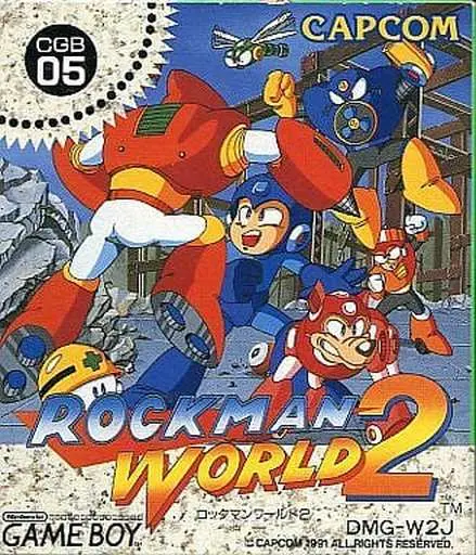 GAME BOY - Rockman World (Mega Man: Dr. Wily's Revenge)