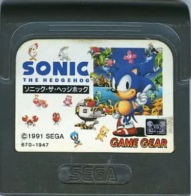 GAME GEAR - Sonic the Hedgehog