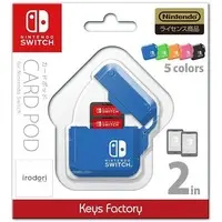 Nintendo Switch - CARD POD (カードポッド ブルー)