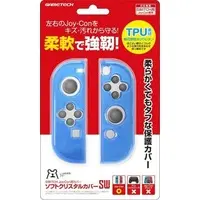 Nintendo Switch - Cover - Video Game Accessories (ソフトクリスタルカバーSW ブルー)