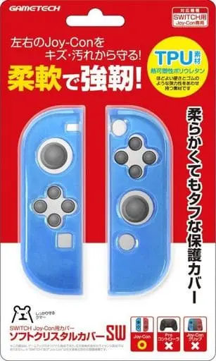 Nintendo Switch - Cover - Video Game Accessories (ソフトクリスタルカバーSW ブルー)