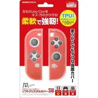 Nintendo Switch - Cover - Video Game Accessories (ソフトクリスタルカバーSW レッド)