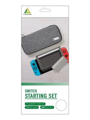 Nintendo Switch - Video Game Accessories - Case - Monitor Filter (スターティングセット ファブリックグレー)