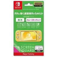 Nintendo Switch - Video Game Accessories (スクリーンガード 防汚+スムースタッチタイプ (Switch Lite用))