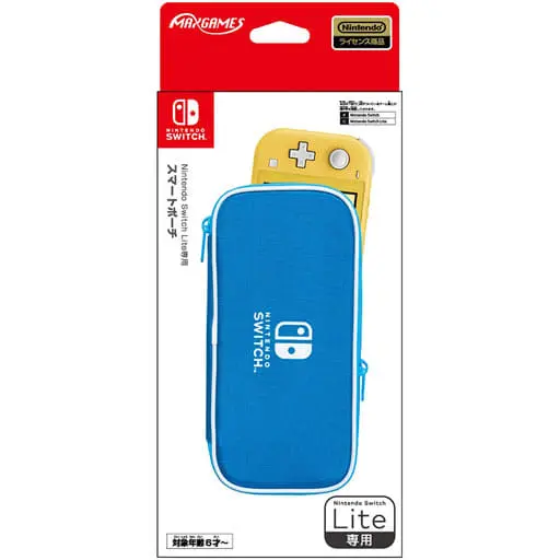 Nintendo Switch - Pouch - Video Game Accessories (スマートポーチ ブルー)