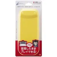 Nintendo Switch - Cover - Video Game Accessories (フラップカバー イエロー (Switch Lite用))
