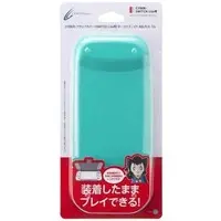 Nintendo Switch - Cover - Video Game Accessories (フラップカバー ターコイズ (Switch Lite用))