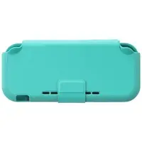 Nintendo Switch - Cover - Video Game Accessories (フラップカバー ターコイズ (Switch Lite用))