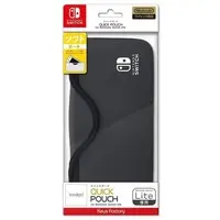 Nintendo Switch - Pouch - Video Game Accessories (クイックポーチ  チャコールグレー (Switch Lite用))