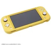 Nintendo Switch - Cover - Video Game Accessories (シリコンカバー グリップタイプ イエロー (Switch Lite用))