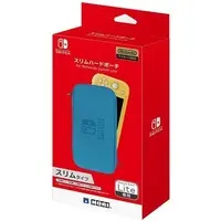 Nintendo Switch - Pouch - Video Game Accessories (スリムハードポーチ ブルー (Switch Lite用))