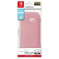 Nintendo Switch - Case - Video Game Accessories (スリムハードケース  ペールピンク (Switch Lite用))