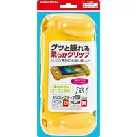 Nintendo Switch - Cover - Video Game Accessories (シリコングリップSW Lite イエロー (Switch Lite用))