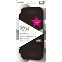 Nintendo Switch - Case - Video Game Accessories (シリコンケース ブラック (Swich Lite用))