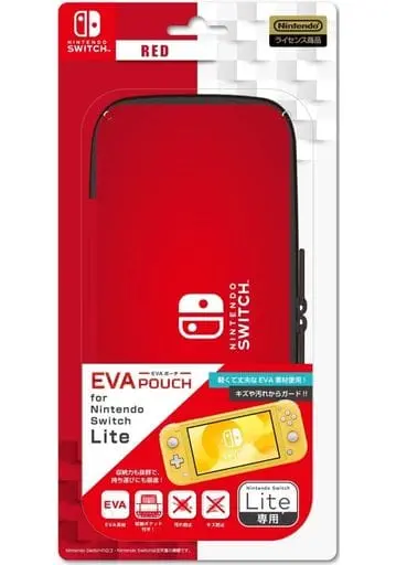 Nintendo Switch - Pouch - Video Game Accessories (EVAポーチLite レッド (Switch Lite用))