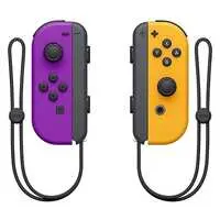 Nintendo Switch - Video Game Accessories - Game Controller - Joy-Con (Joy-Con(L) ネオンパープル/(R) ネオンオレンジ) - No Box No Manual