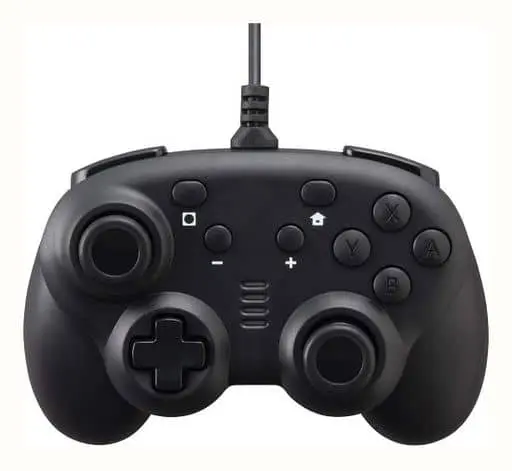 Nintendo Switch - Game Controller - Video Game Accessories (ジャイロコントローラー ミニ 有線タイプ ブラック)