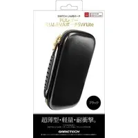 Nintendo Switch - Pouch - Video Game Accessories (PUレザースリムEVAポーチSWL ブラック (Switch Lite用))