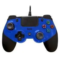 PlayStation 4 - Video Game Accessories - Game Controller (マルチコントローラ ブラック/ブルー (PS4/PS3/SWI/PC用)) - No Box No Manual