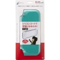 Nintendo Switch - Cover - Video Game Accessories (シリコンコート背面カバー ターコイズ (Switch Lite用))