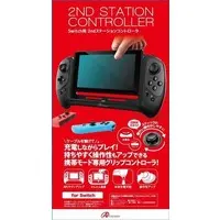 Nintendo Switch - Game Controller - Video Game Accessories (2nd ステーションコントローラ ブラック)