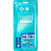 Nintendo Switch - Video Game Accessories (手触りバツグン ラバーコートプロテクト ターコイズ (Switch Lite用))