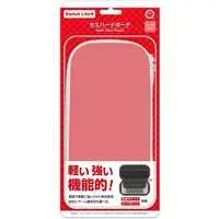 Nintendo Switch - Pouch - Video Game Accessories (セミハードポーチ コーラル (Switch Lite用))