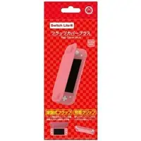 Nintendo Switch - Cover - Video Game Accessories (フラップカバープラス コーラル (Switch Lite用))