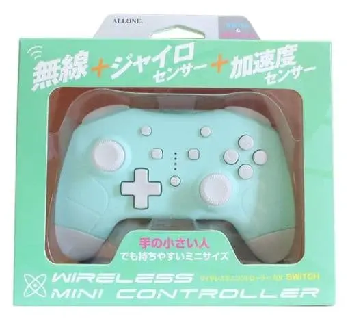 Nintendo Switch - Game Controller - Video Game Accessories (ワイヤレスミニコントローラー ミント)