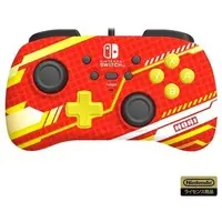 Nintendo Switch - Game Controller - Video Game Accessories (ホリパッドミニ メカニックレッド)