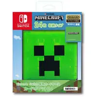 Nintendo Switch - Card Pocket 24 - Case - Video Game Accessories - MINECRAFT