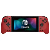 Nintendo Switch - Game Controller - Video Game Accessories (グリップコントローラー(レッド)[NSW-300])