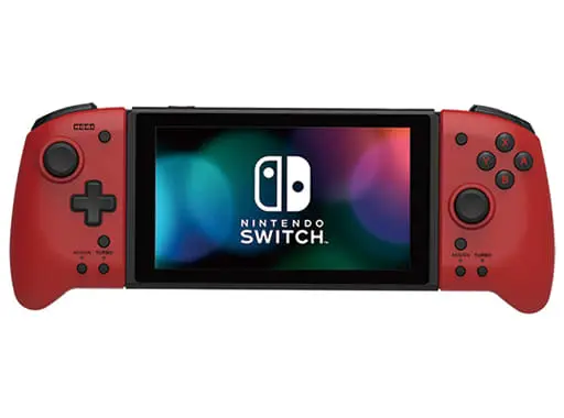 Nintendo Switch - Game Controller - Video Game Accessories (グリップコントローラー(レッド)[NSW-300])