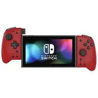 Nintendo Switch - Game Controller - Video Game Accessories (グリップコントローラー(レッド)[NSW-300])