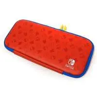 Nintendo Switch - Case - Video Game Accessories (Nintendo Switchキャリングケース マリオレッド×ブルー エディション)