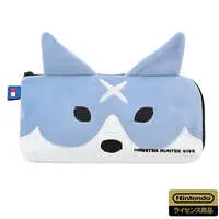 Nintendo Switch - Pouch - Video Game Accessories (モンスターハンダーライズ ハンドポーチSWI オトモガルク)