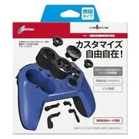 Nintendo Switch - Game Controller - Video Game Accessories (ジャイロコントローラー PRO 無線タイプ ブルー×ブラック)