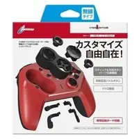 Nintendo Switch - Game Controller - Video Game Accessories (ジャイロコントローラー PRO 無線タイプ レッド×ブラック)