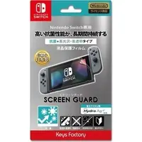 Nintendo Switch - Video Game Accessories (スクリーンガード 抗菌+高光沢・高透明タイプ)