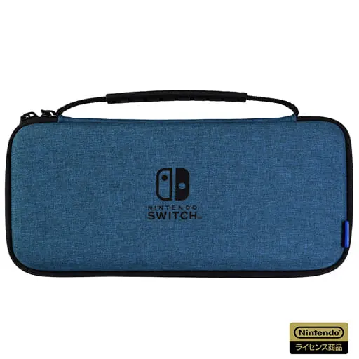 Nintendo Switch - Pouch - Video Game Accessories (スリムハードポーチ プラス ブルー (Switch/Switch有機ELモデル用))
